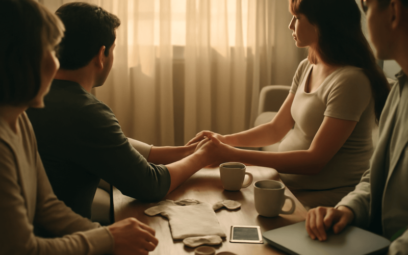 Cesta k rodicovstvi pres nahradni nositelku prakticky pruvod 1767805291989